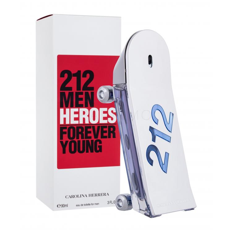 Carolina Herrera 212 Men Heroes Eau de Toilette férfiaknak 90 ml