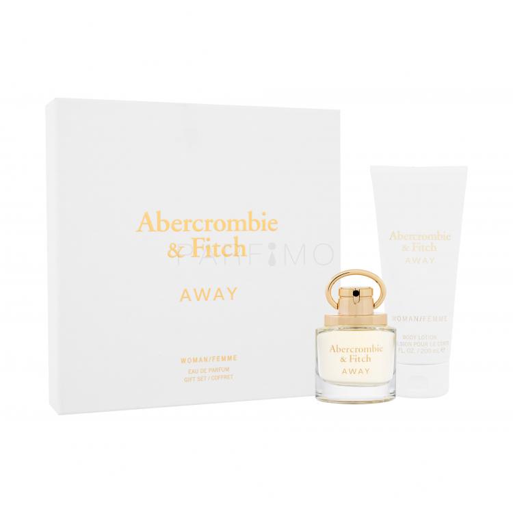 Abercrombie &amp; Fitch Away Ajándékcsomagok Eau de Parfum 50 ml + testápoló tej 200 ml