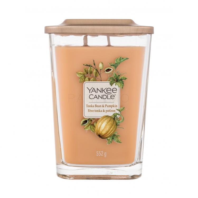 Yankee Candle Elevation Collection Tonka Bean &amp; Pumpkin Illatgyertya 552 g