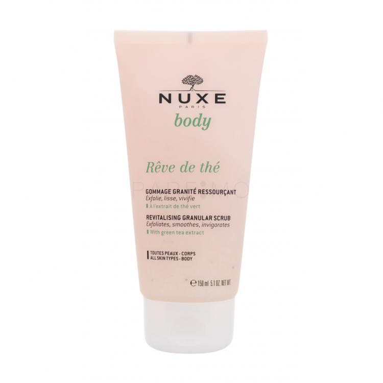 NUXE Rêve de Thé Revitalising Granular Scrub Testradír nőknek 150 ml