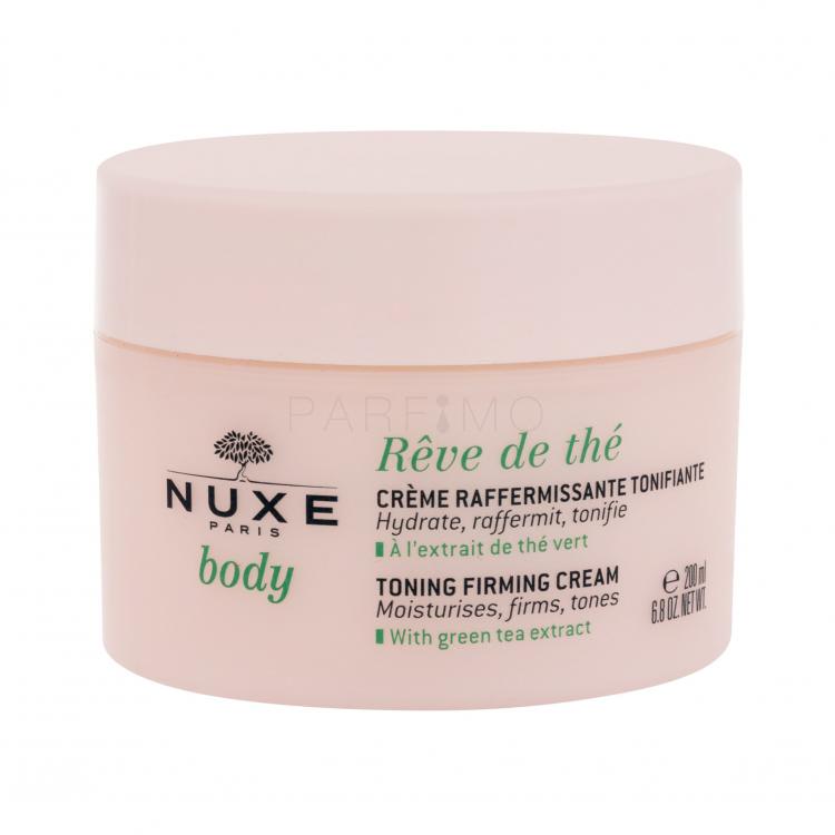 NUXE Rêve de Thé Toning Firming Body Cream Testápoló krém nőknek 200 ml