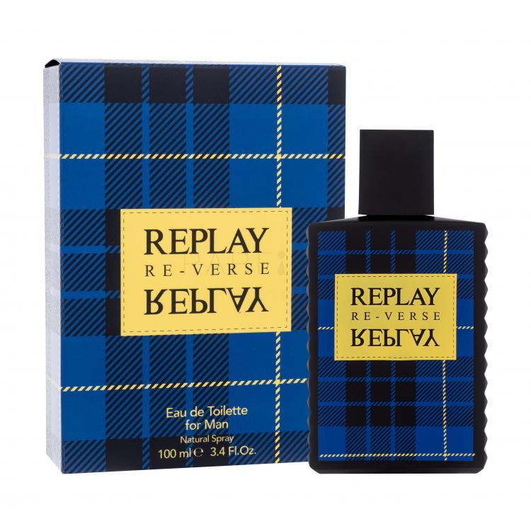 Replay Signature Re-Verse Eau de Toilette férfiaknak 100 ml