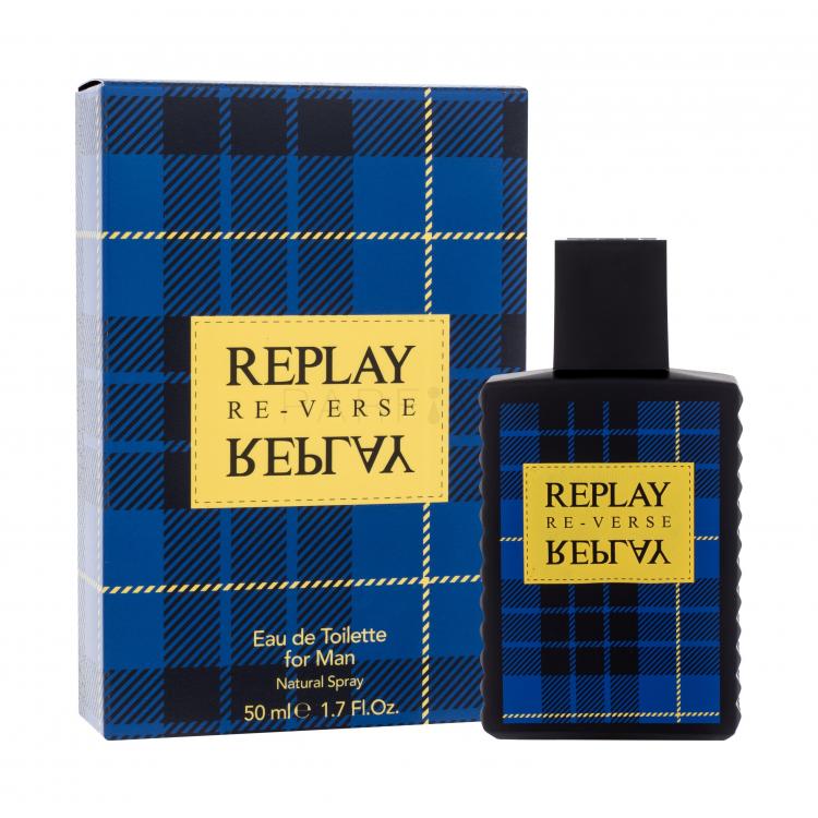 Replay Signature Re-Verse Eau de Toilette férfiaknak 50 ml