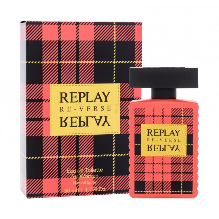 Replay Signature Re-Verse Eau de Toilette nőknek 50 ml