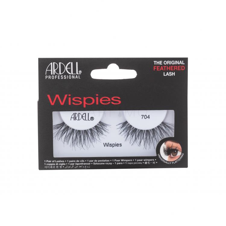 Ardell Wispies 704 Műszempilla nőknek 1 db Változat Black