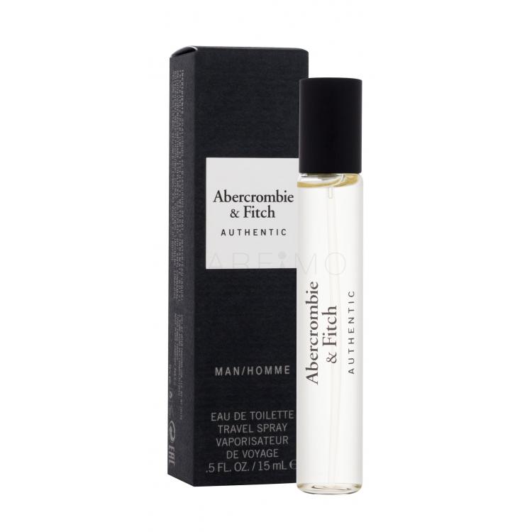 Abercrombie &amp; Fitch Authentic Eau de Toilette férfiaknak 15 ml