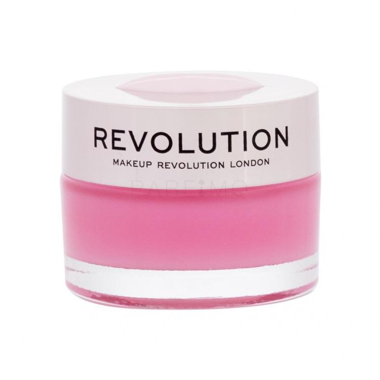 Makeup Revolution London Lip Mask Overnight Cherry Kiss Ajakbalzsam nőknek 12 g