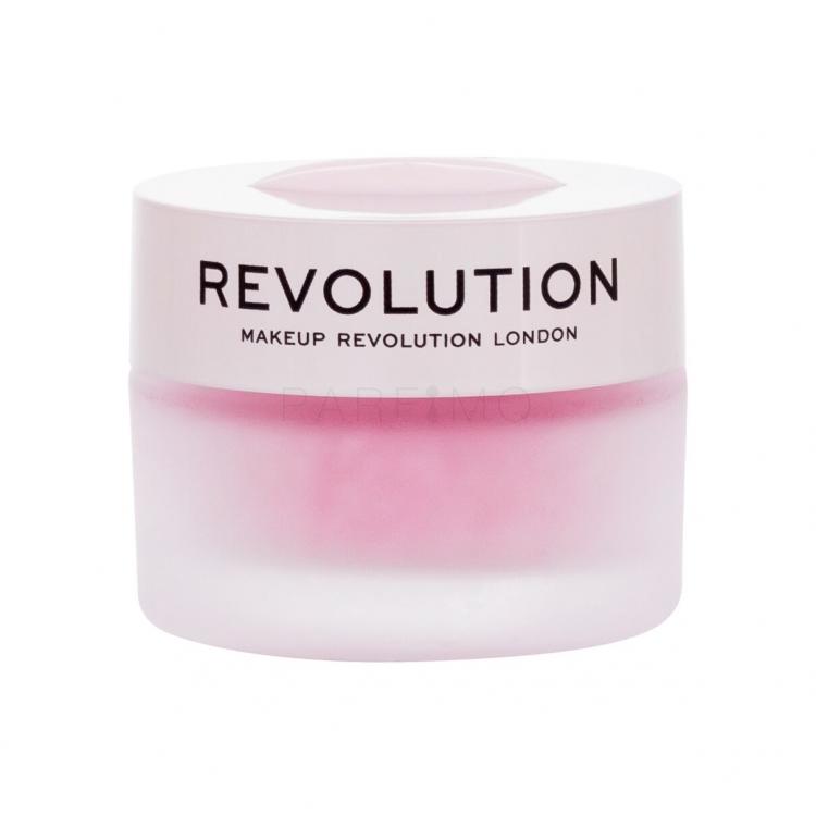 Makeup Revolution London Sugar Kiss Lip Scrub Cherry Kiss Ajakbalzsam nőknek 15 g