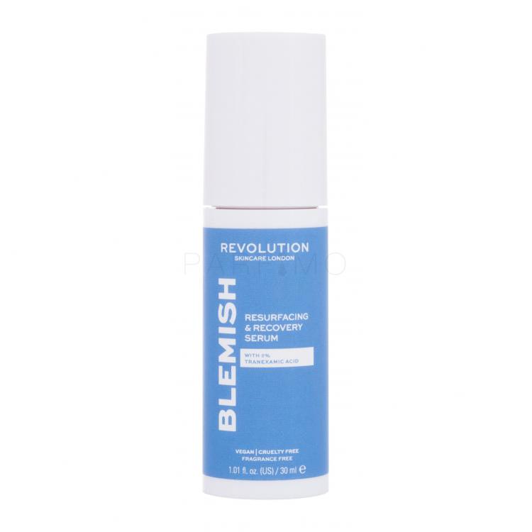 Revolution Skincare Blemish Resurfacing &amp; Recovery Serum With 2% Tranexamic Acid Arcszérum nőknek 30 ml