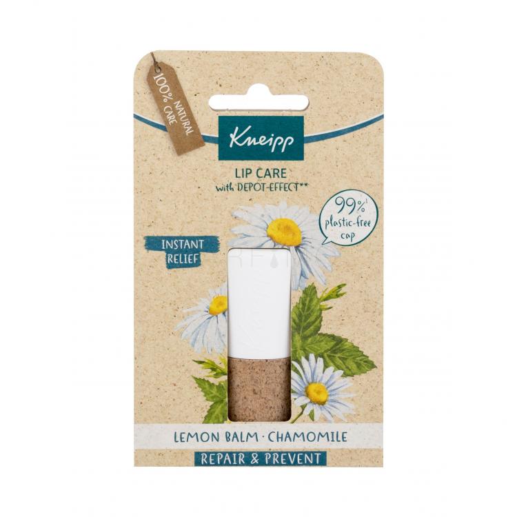 Kneipp Lip Care Lemon Balm &amp; Chamomile Ajakbalzsam nőknek 4,7 g