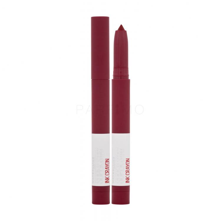 Maybelline Superstay Ink Crayon Matte Rúzs nőknek 1,5 g Változat 55 Make It Happen