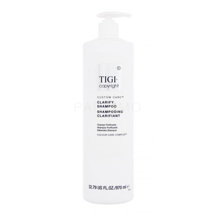 Tigi Copyright Custom Care Clarify Shampoo Sampon nőknek 970 ml