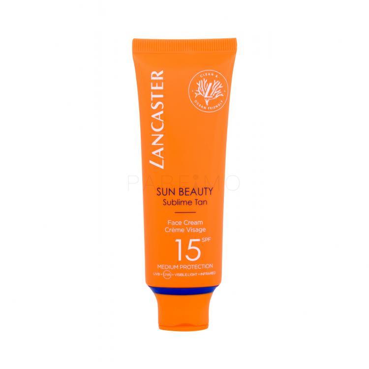 Lancaster Sun Beauty Face Cream SPF15 Fényvédő készítmény arcra 50 ml