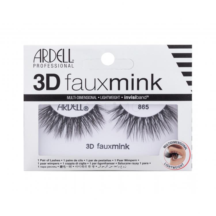 Ardell 3D Faux Mink 865 Műszempilla nőknek 1 db Változat Black