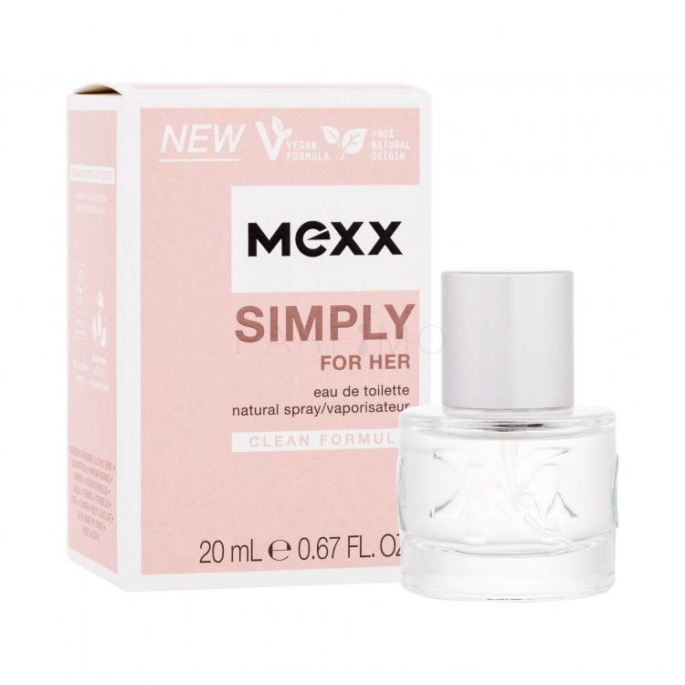 Mexx Simply Eau de Toilette nőknek 20 ml