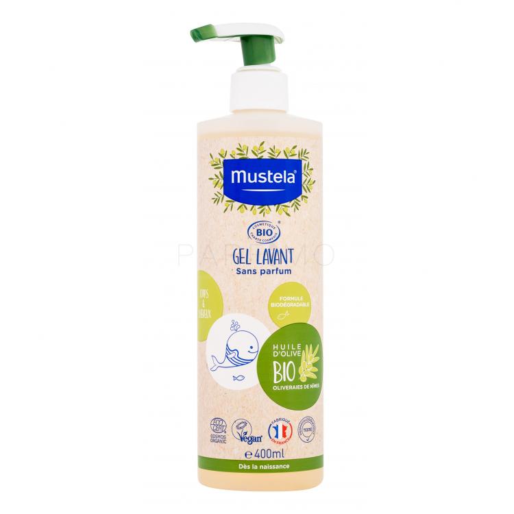 Mustela Bio Cleansing Gel Tusfürdő gyermekeknek 400 ml