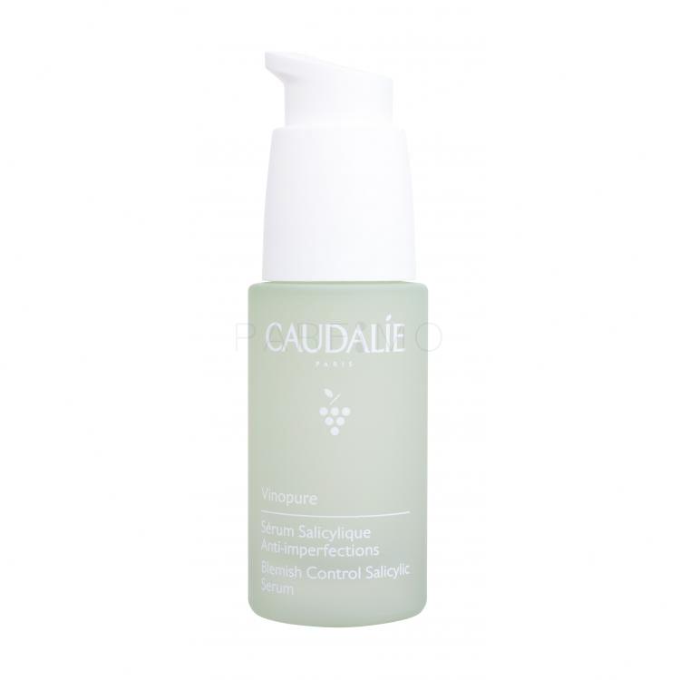 Caudalie Vinopure Blemish Control Salicylic Serum Arcszérum nőknek 30 ml