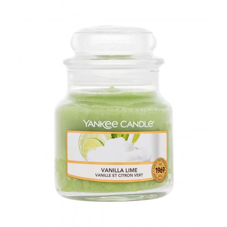 Yankee Candle Vanilla Lime Illatgyertya 104 g