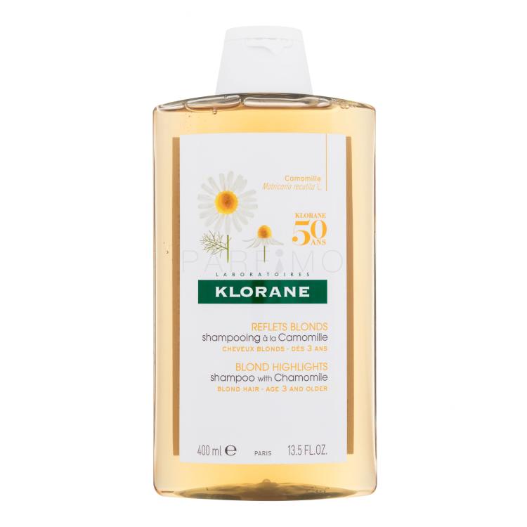 Klorane Chamomile Blond Highlights Sampon nőknek 400 ml