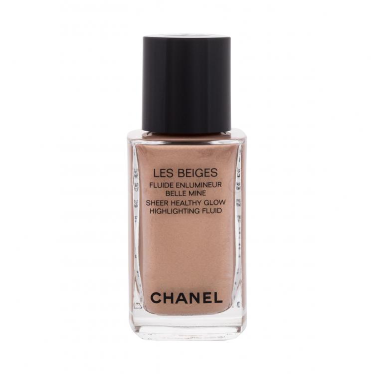 Chanel Les Beiges Sheer Healthy Glow Highlighting Fluid Highlighter nőknek 30 ml Változat Sunkissed