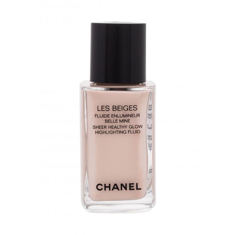 Chanel Les Beiges Sheer Healthy Glow Highlighting Fluid Highlighter nőknek 30 ml Változat Pearly Glow