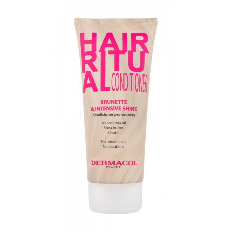 Dermacol Hair Ritual Brunette &amp; Intensive Shine Conditioner Hajkondicionáló nőknek 200 ml