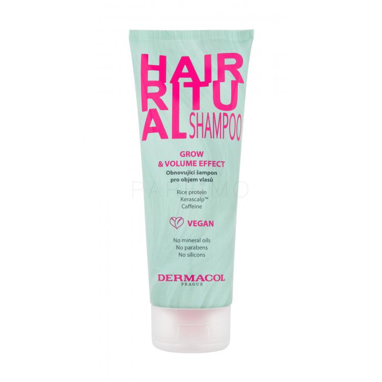 Dermacol Hair Ritual Grow &amp; Volume Shampoo Sampon nőknek 250 ml