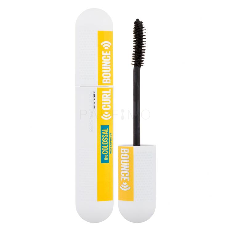 Maybelline The Colossal Curl Bounce Waterproof Szempillaspirál nőknek 10 ml Változat 02 Very Black