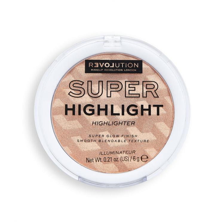 Revolution Relove Super Highlight Highlighter nőknek 6 g Változat Rose