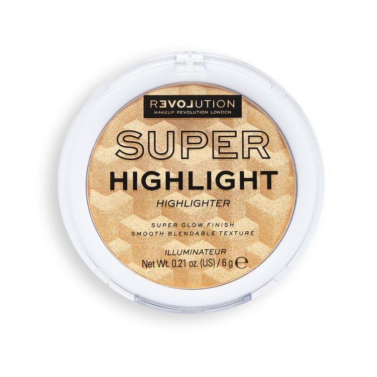 Revolution Relove Super Highlight Highlighter nőknek 6 g Változat Gold