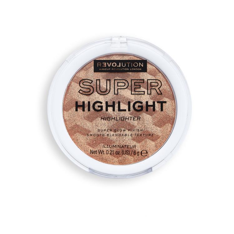 Revolution Relove Super Highlight Highlighter nőknek 6 g Változat Bronze