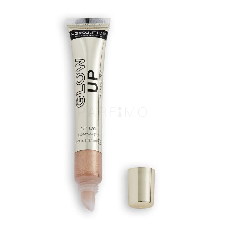 Revolution Relove Glow Up Highlighter nőknek 8 ml Változat Lit Up