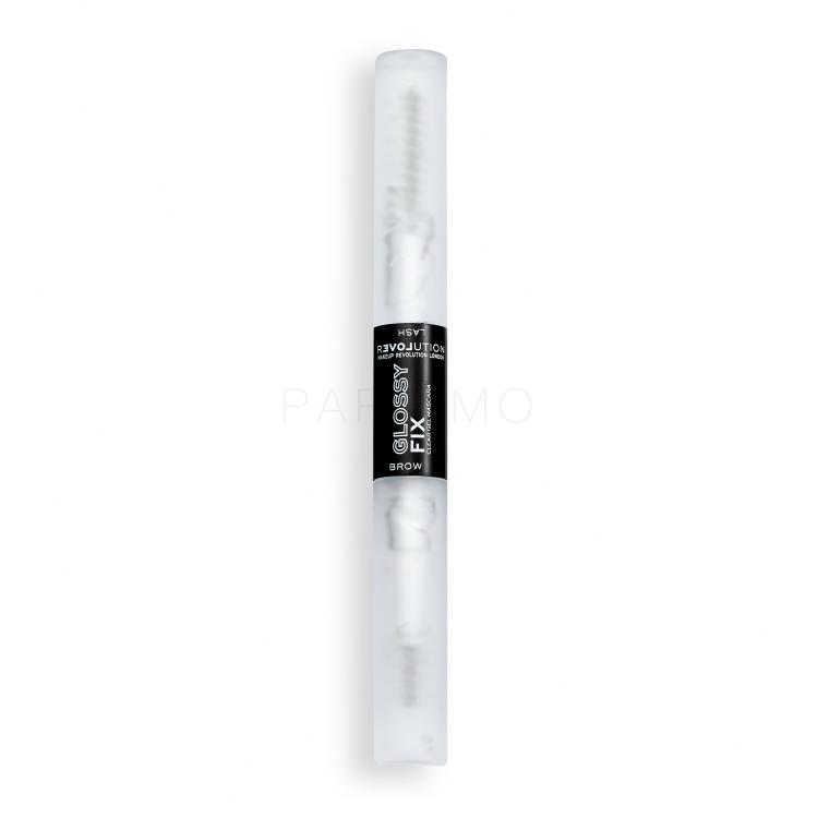 Revolution Relove Glossy Fix Clear Gel Mascara Szempillaspirál nőknek 2 ml