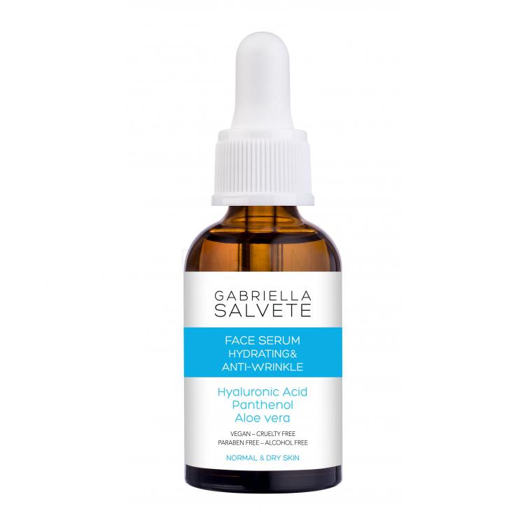 Gabriella Salvete Face Serum Hydrating &amp; Anti-Wrinkle Arcszérum nőknek 30 ml