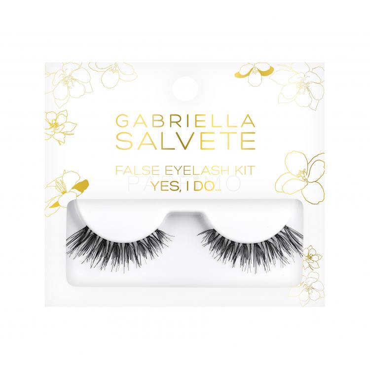 Gabriella Salvete Yes, I Do! False Eyelash Kit Ajándékcsomagok műszempilla 1 pár + műszempilla-ragasztó 1 g