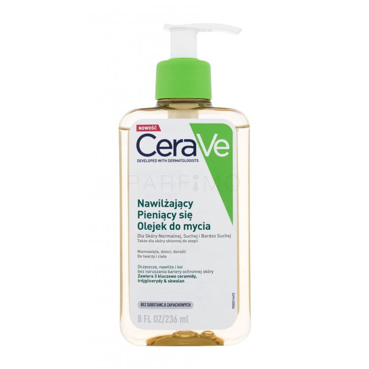 CeraVe Facial Cleansers Hydrating Foaming Oil Cleanser Arctisztító olaj nőknek 236 ml