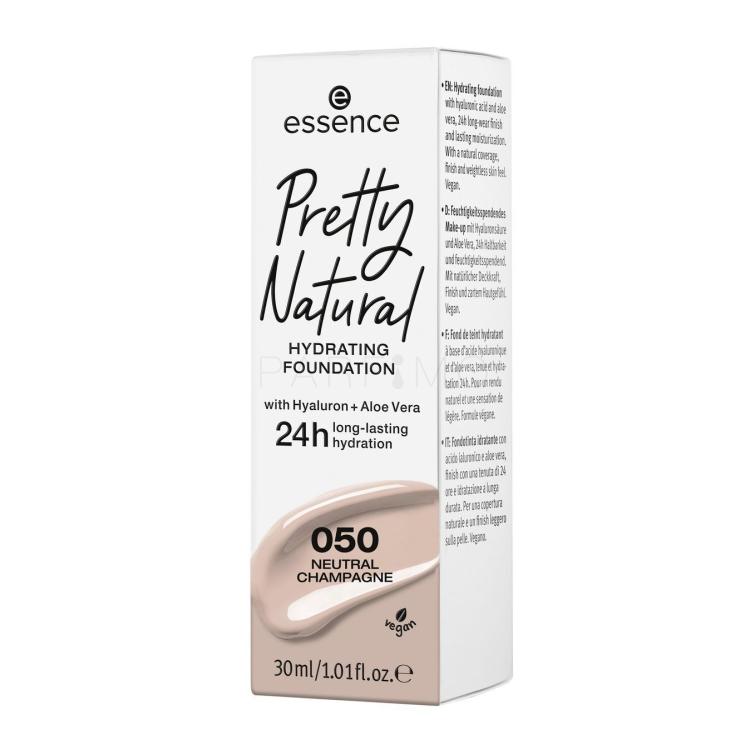 Essence Pretty Natural 24h Alapozó nőknek 30 ml Változat 050 Neutral Champagne