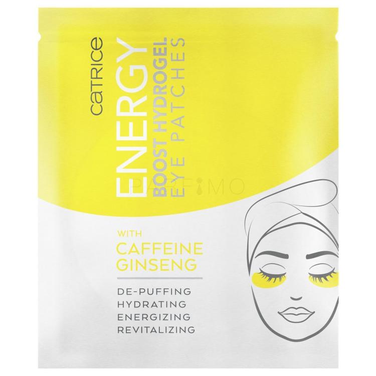 Catrice Energy Boost Hydrogel Eye Patches Szemmaszk nőknek 1 db