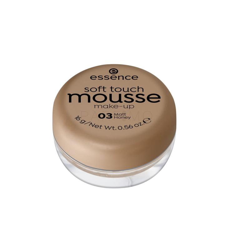 Essence Soft Touch Mousse Alapozó nőknek 16 g Változat 03 Matt Honey