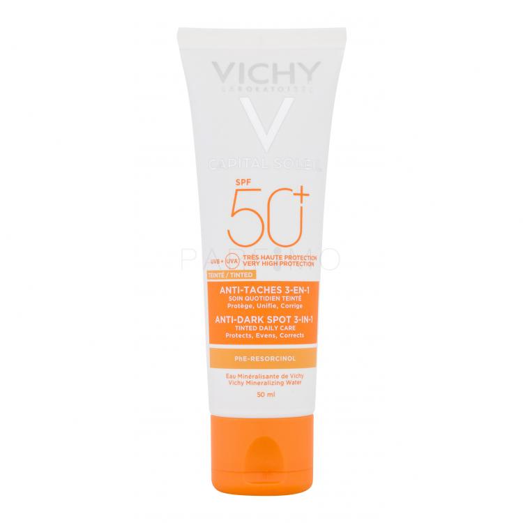 Vichy Capital Soleil Anti-Dark Spot 3-in-1 SPF50+ Nappali arckrém nőknek 50 ml