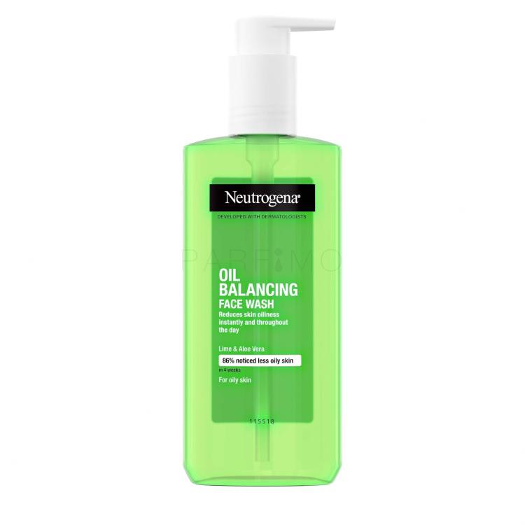 Neutrogena Oil Balancing Facial Wash Arctisztító gél 200 ml