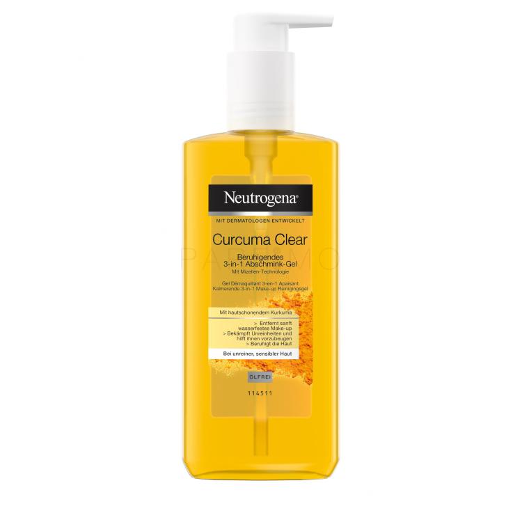 Neutrogena Curcuma Clear Micellar Gel 3-in-1 Arctisztító gél 200 ml