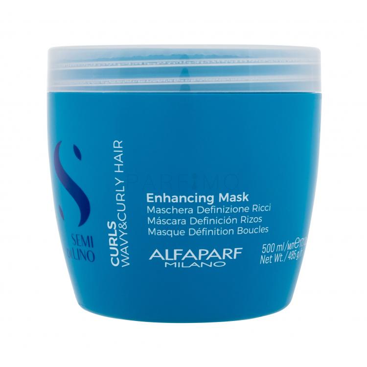 ALFAPARF MILANO Semi Di Lino Curls Enhancing Mask Hajpakolás nőknek 500 ml