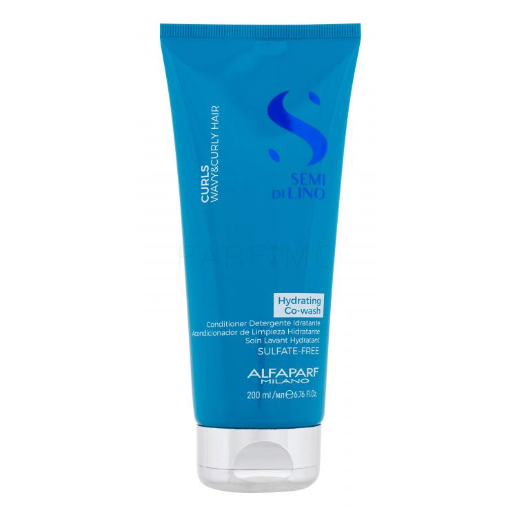 ALFAPARF MILANO Semi Di Lino Curls Hydrating Co-Wash Sampon nőknek 200 ml