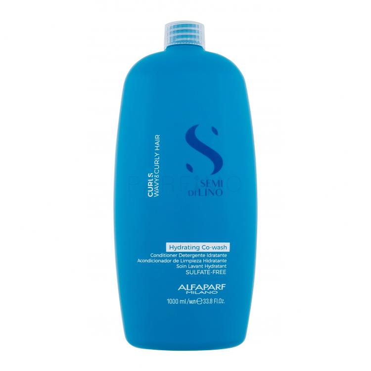 ALFAPARF MILANO Semi Di Lino Curls Hydrating Co-Wash Sampon nőknek 1000 ml