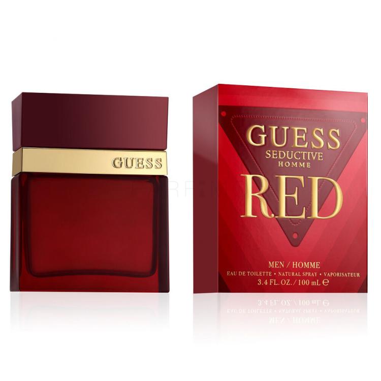 GUESS Seductive Homme Red Eau de Toilette férfiaknak 100 ml