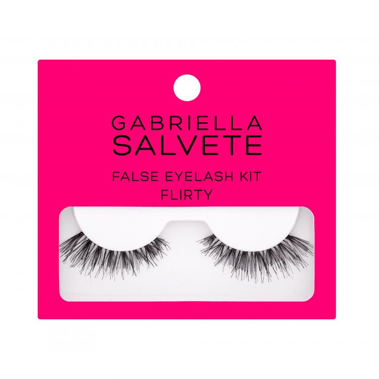 Gabriella Salvete False Eyelash Kit Flirty Műszempilla nőknek Szett