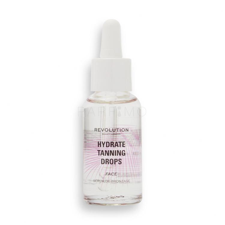 Makeup Revolution London Hydrate Tanning Drops Face Önbarnító készítmény nőknek 30 ml