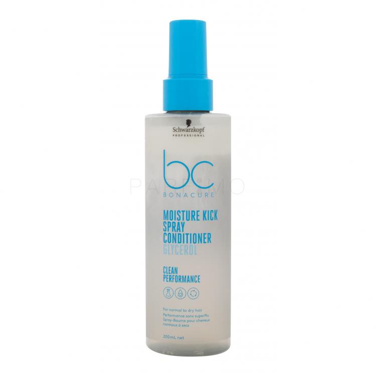 Schwarzkopf Professional BC Bonacure Moisture Kick Glycerol Spray Conditioner Hajkondicionáló nőknek 200 ml