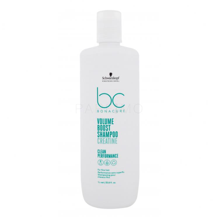 Schwarzkopf Professional BC Bonacure Volume Boost Creatine Shampoo Sampon nőknek 1000 ml